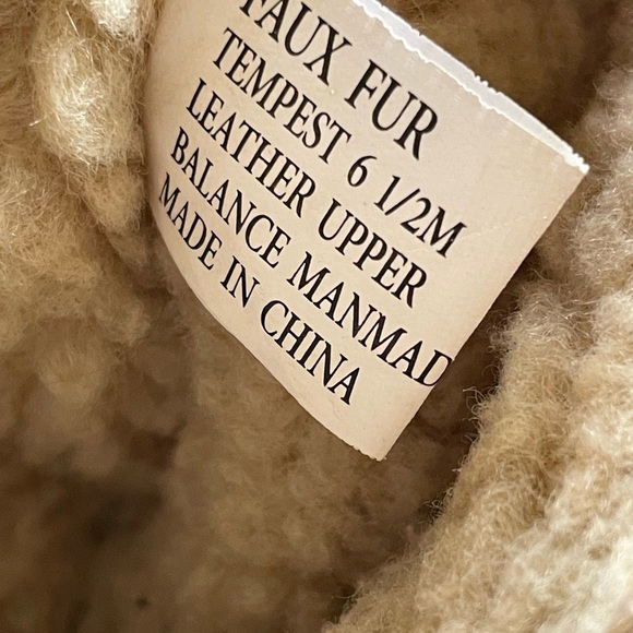 Kelsi Dagger “Tempest” Faux Fur Lined Leather Ankle Boots — Size 6.5M - Picture 7 of 8